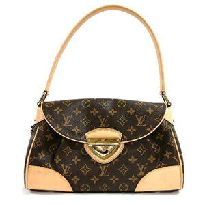 Louis Vuitton Beverly Monogram Canvas Brown Shoulder Bag Tote